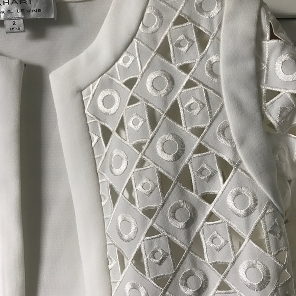 Patterned Tahari blazer - Picture 3 of 5